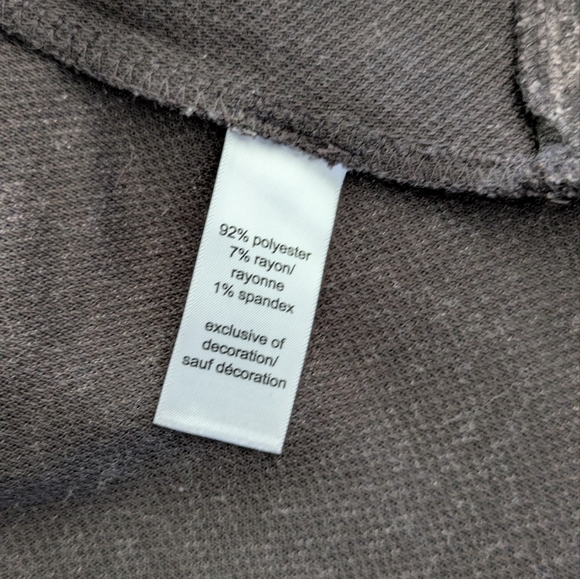 Women's Gray Sweater Blazer - Picture 5 of 6